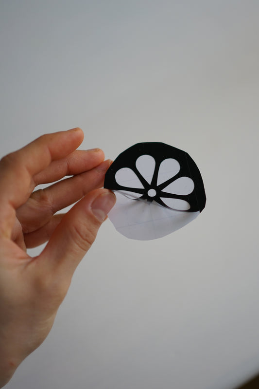 Flower Henna Stencil 4-piece set