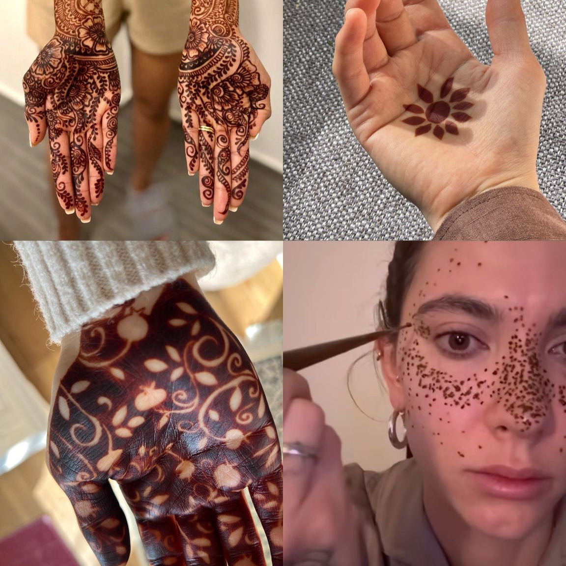 5-Fach gesiebtes Indisches Hennapulver mit dunkler Farbe