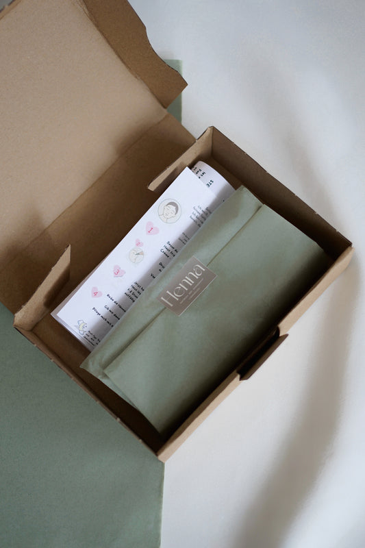 Premium Natural Henna Cones 5-Piece Set - For Henna Tattoos on Skin and Lonlasting Henna Freckles on Face