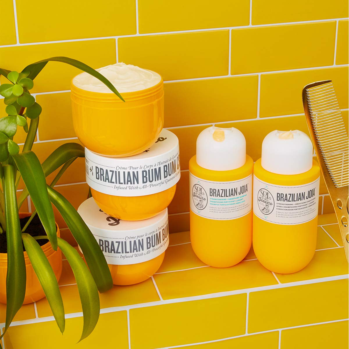 Brazilian Joia Strengthening & Smoothing Conditioner for Luxurious Hair