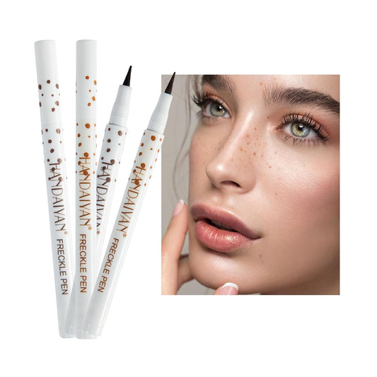 Wasserdichter Sommersprossen-Stift | Faux Freckles Makeup Pen für natürliche, mühelose Sunkissed Looks | Realistische Punkte für Gesicht & Make-Up