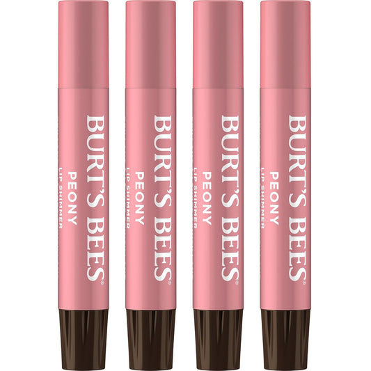 Burt'S Bees Lip Shimmer, Caramel, 2.7 Ml Tubes (4-Pack) (Lippenmakeup)