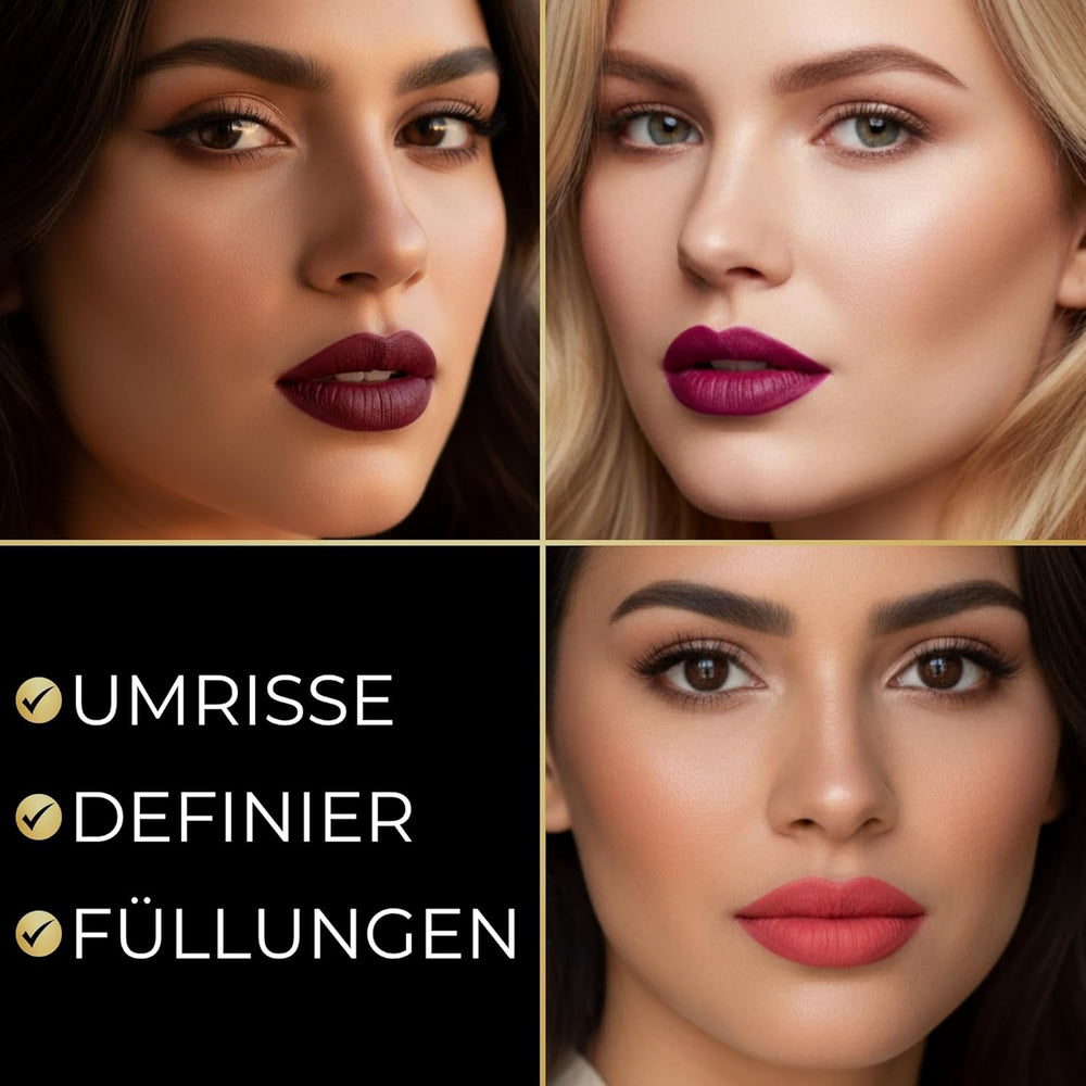 IMPALA | Lippenstift Brooklin Wasserdichte Farbe Berenjena Pastell 216 | Permanenter Lippenprofiler | Wasserbeständiger Lippenstift | Langzeitlippenyeliner