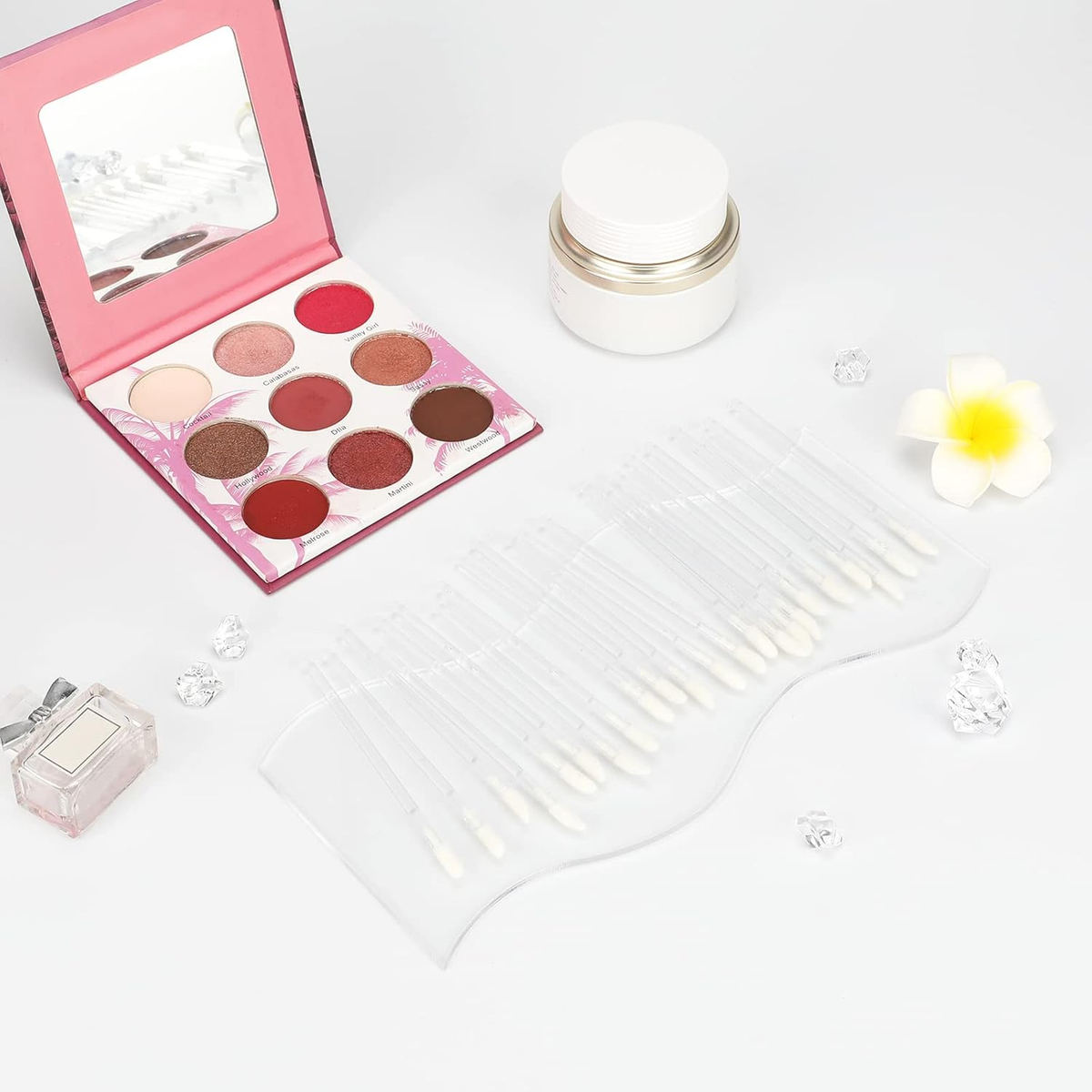 G2PLUS 100 Stück Lippenpinsel Make up Lippenstift Pinsel Einweg Lip Gloss Pinsel Lippenstift Schminkpinsel Für Perfekt Lippen Makeup