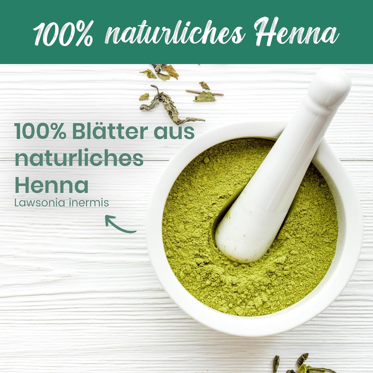 Natürliches Henna 500G - Pflanzliche Haarfarbe Für Gesundes, Strahlendes Haar - Chemiefrei, Vegan Und Nachhaltig - Ideal Für Braune Und Kupferfarbene Töne - Naturkosmetik Für Die Ganze Familie