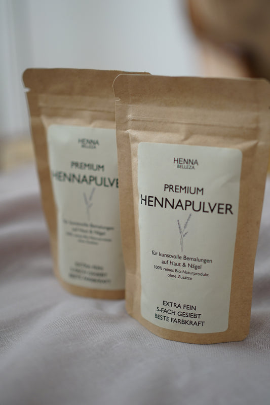 Premium natural Henna pulver l PURE NATURE PRODUCT I