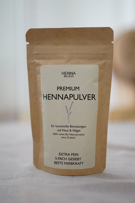 Premium natural Henna pulver l PURE NATURE PRODUCT I