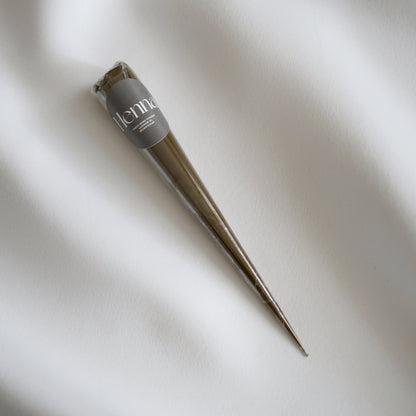 Premium Natural Henna Cones 5-Piece Set - For Henna Tattoos on Skin and Lonlasting Henna Freckles on Face