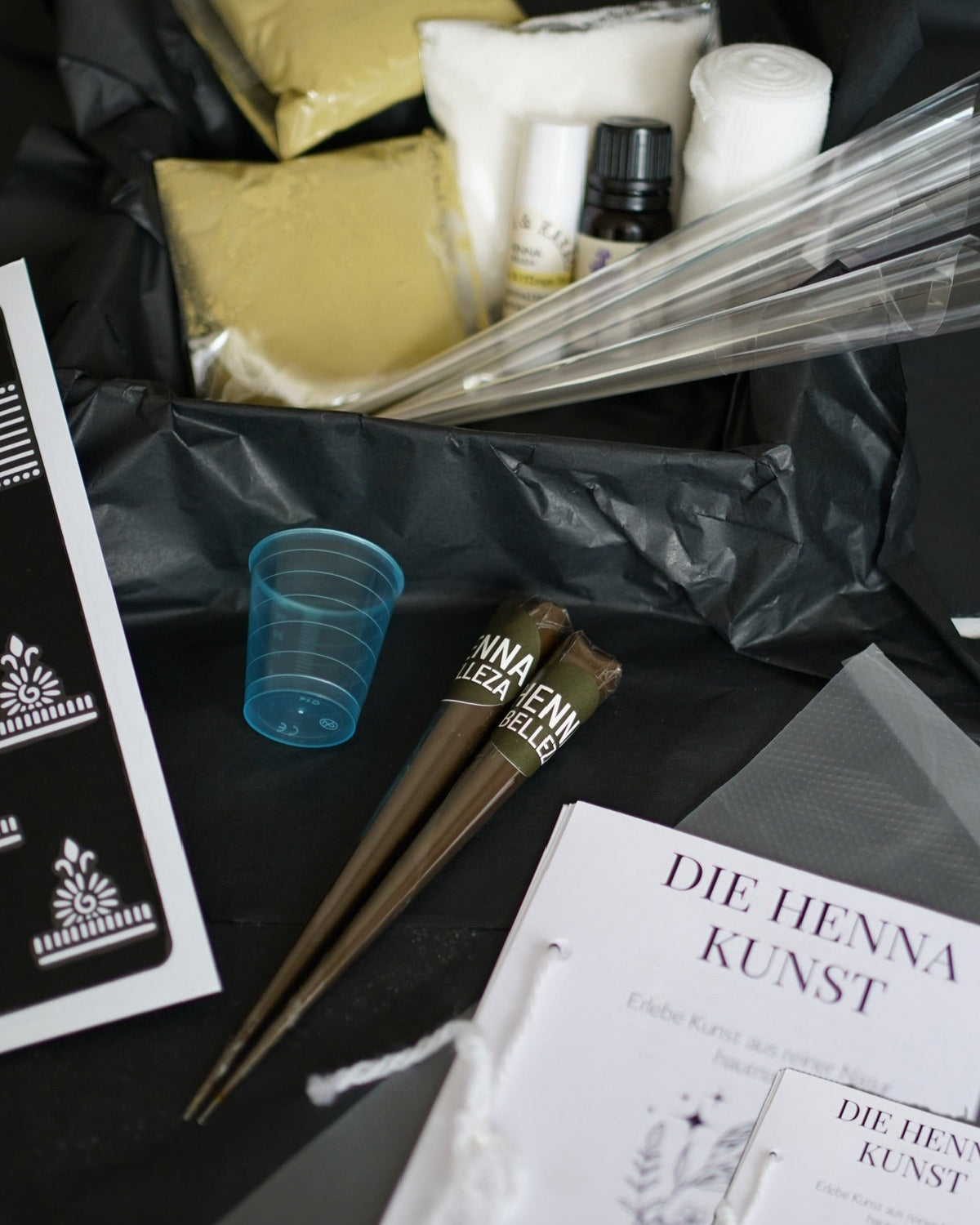 Natürliches Premium Henna Kit