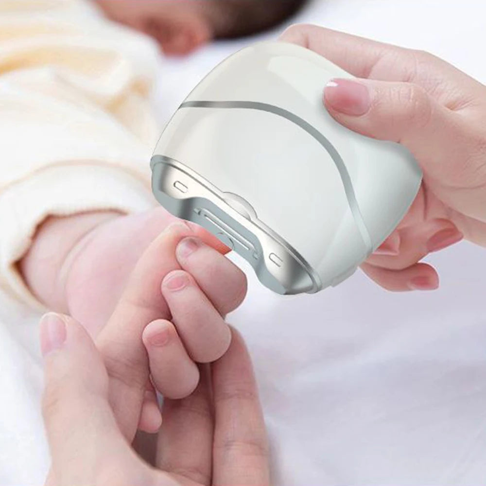 Elektrischer Nagelknipser & Nagellackentferner Set | Für Babys & Erwachsene | Sicher & Einfach