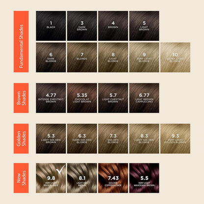 Vibrant  Color 9.8 - Luxurious Hair Color for Stunning Results