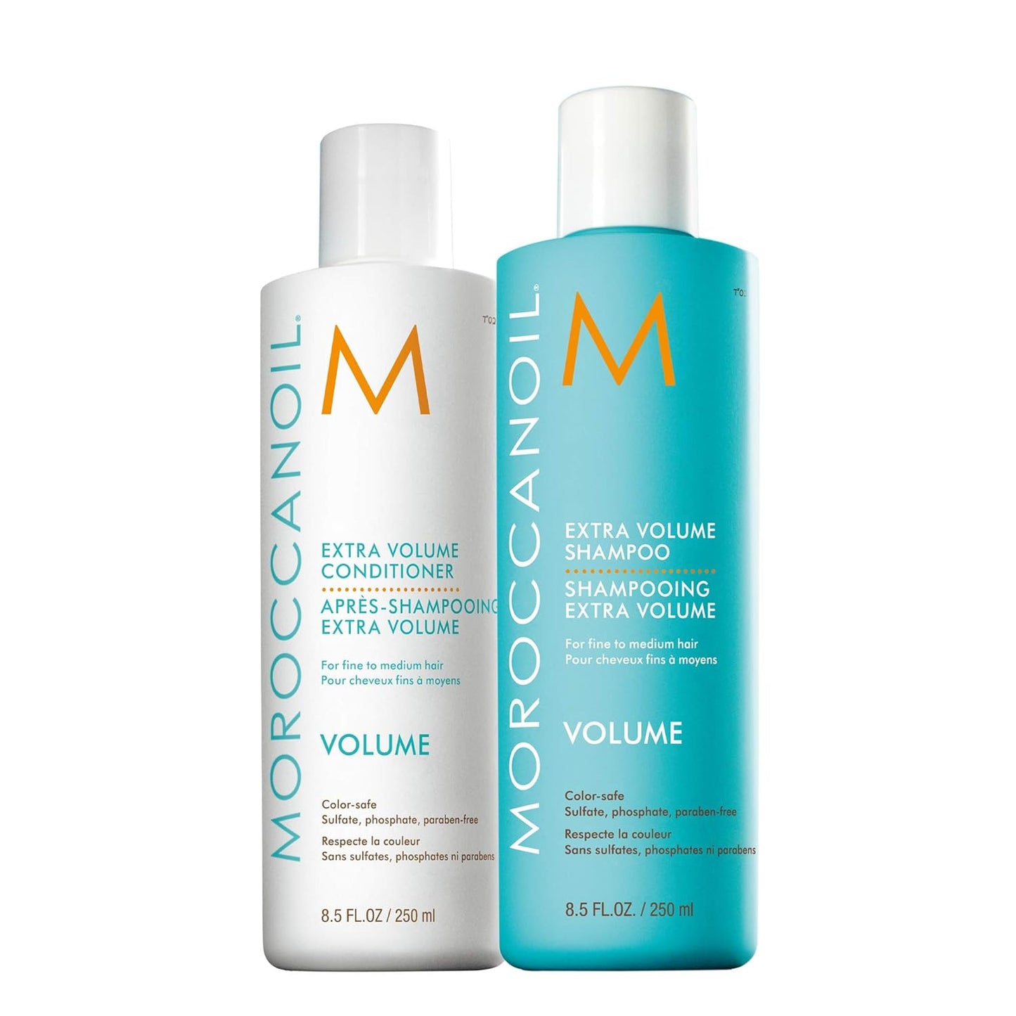 Moroccanoil Extra Volumen Shampoo & Conditioner Set for Luxurious Hair