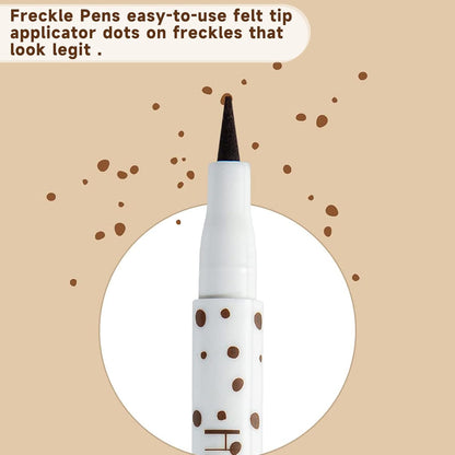 Wasserdichter Sommersprossen-Stift | Faux Freckles Makeup Pen für natürliche, mühelose Sunkissed Looks | Realistische Punkte für Gesicht & Make-Up