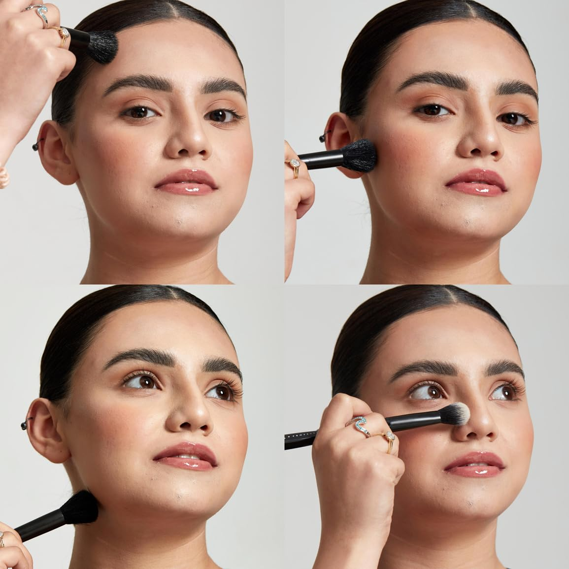 NYX Professional Makeup Highlight & Contour Pro Palette, Puder Konturen Kit, 8 Verblendbare Matte Und Perlmutttöne