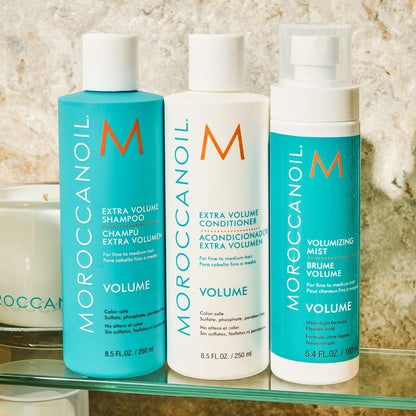 Moroccanoil Extra Volumen Shampoo & Conditioner Set for Luxurious Hair