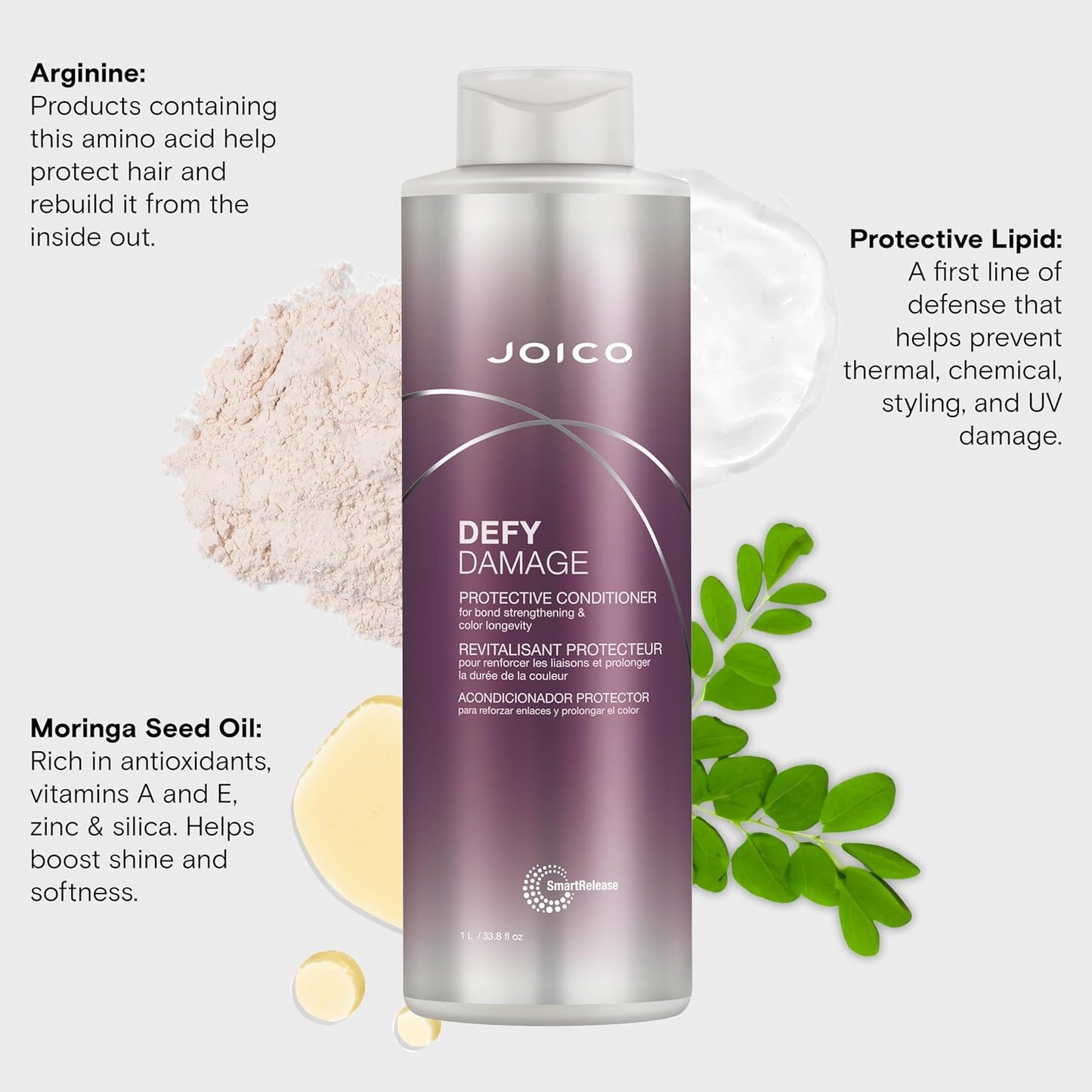 Defy Damage Protective Conditioner - 1000ml for Healthy, Resilient Hair