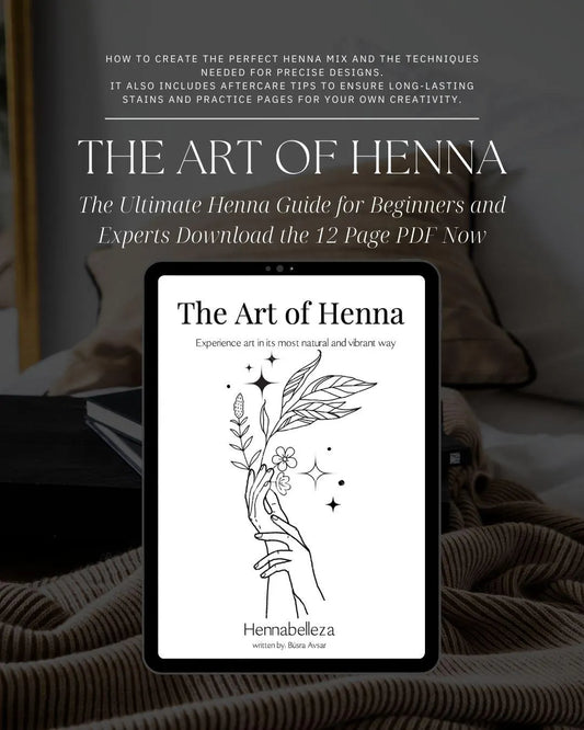 Ultimativer Henna-Guide: Meistere die Henna-Kunst – von den Grundlagen bis zu Profi-Tipps! Mische Premium-Hennapaste und kreiere beeindruckende Kunstwerke auf Haut.